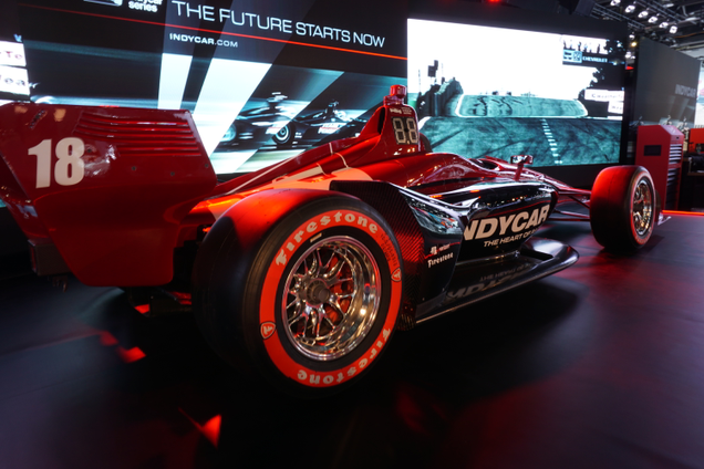 The newly redesigned IndyCar. Very much Yes.